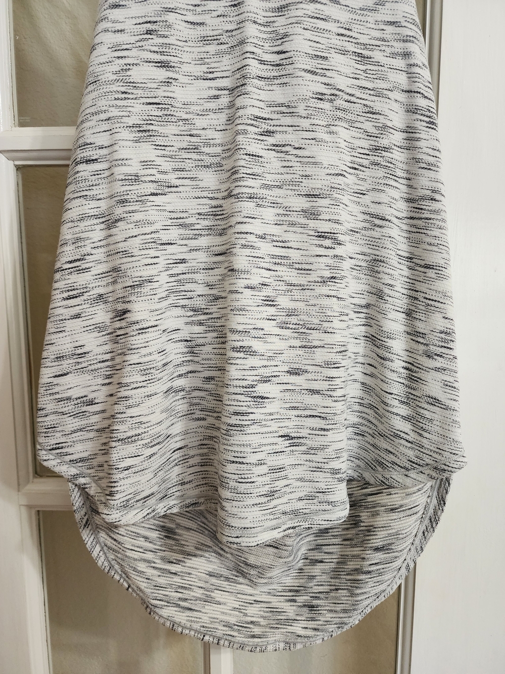 Lululemon Twist & Toil Tank Size 8 Space Dye Open Back Shelf Bra - Picture 6 of 10